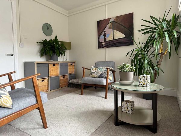 A therapy room at The Iveagh Practice, 37 Wexford Street, Dublin 2