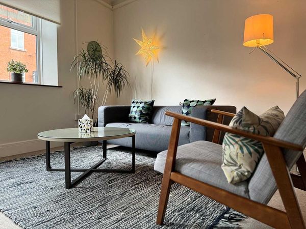 A therapy room at The Iveagh Practice, 37 Wexford Street, Dublin 2